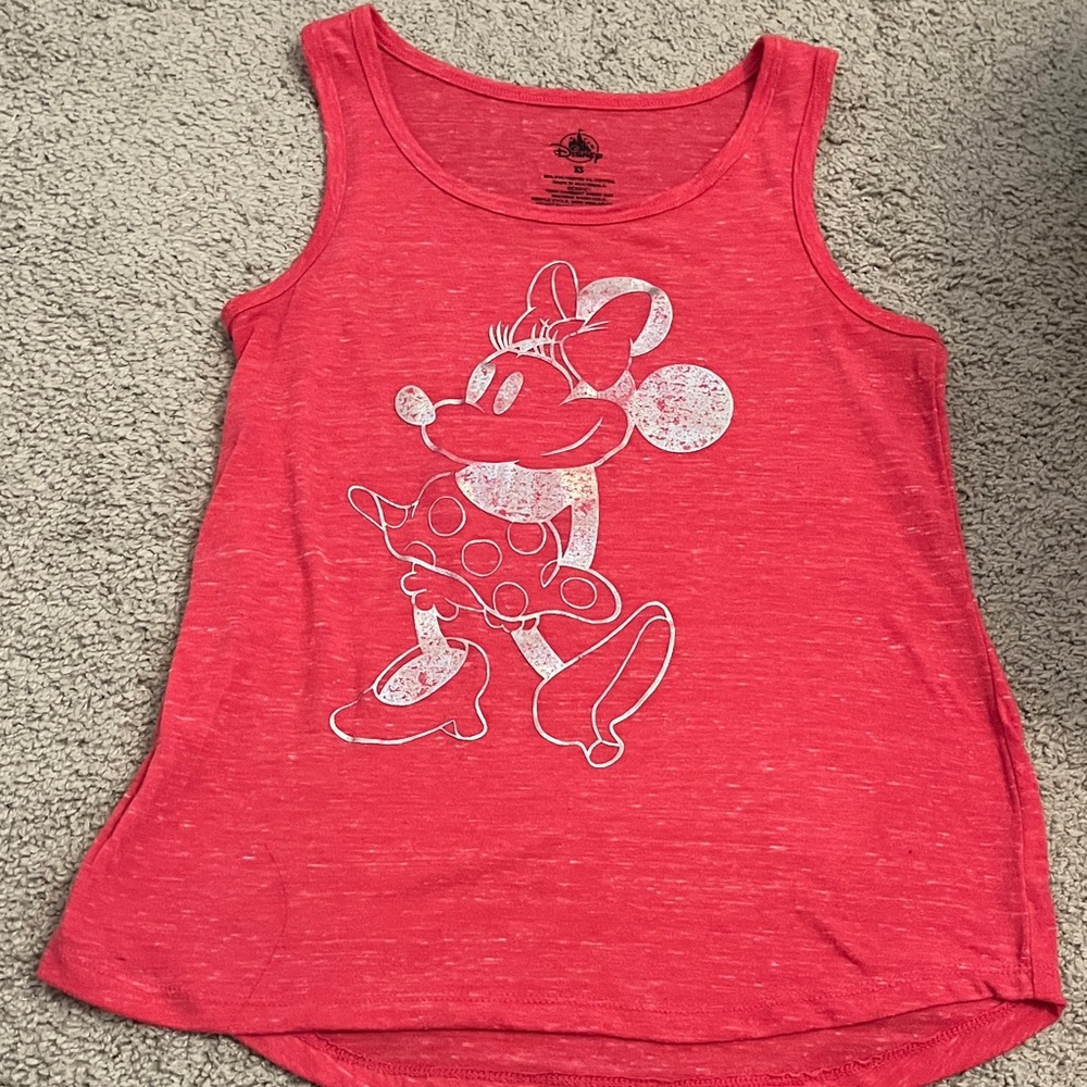 Disney Minnie Mouse Pink Tank Top